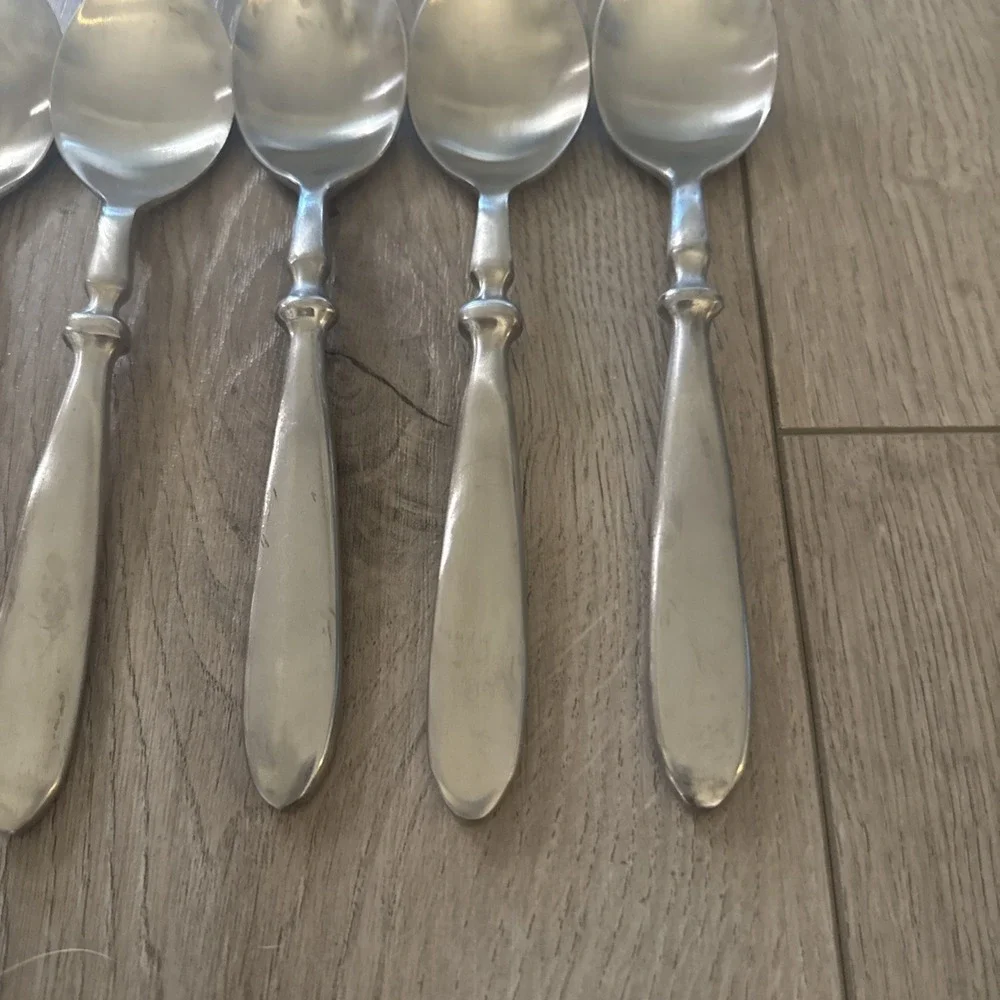 Cambridge TOWNHOUSE Stainless Place Oval‎ Soup Spoons SATIN 7 3/4
